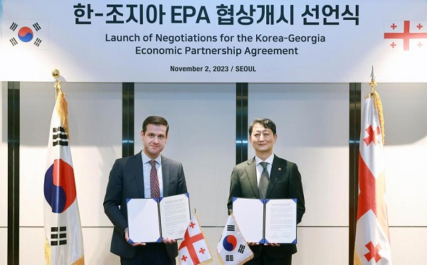 Переговоры о свободной торговле между Грузией и Кореей состоятся в феврале 2024 года