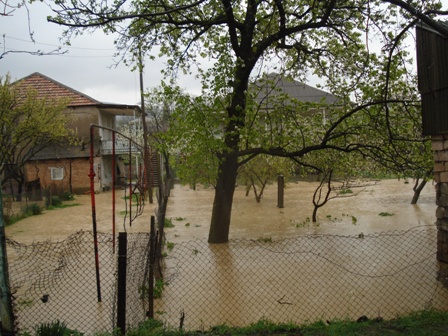 Наводнение нанесло ущерб Каспийскому району Грузии