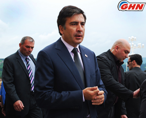 Президент Грузии открыл новую дорогу Тбилиси-Ахалкалаки 