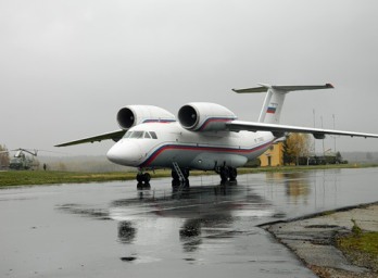 В Афганистане задержан российский самолет Ан-72 без документов для полета