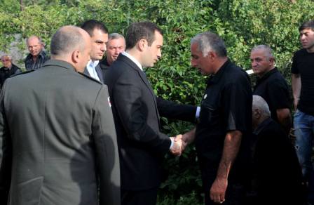 Грузинских солдат похоронили с военными почестями
