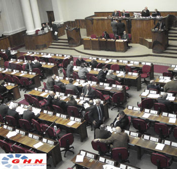 Корректированный вариант бюджета 2010 вернут в Парламент Грузии